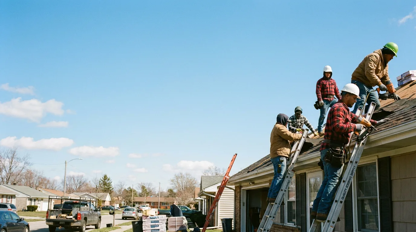 Roofing in Baskin, LA near me